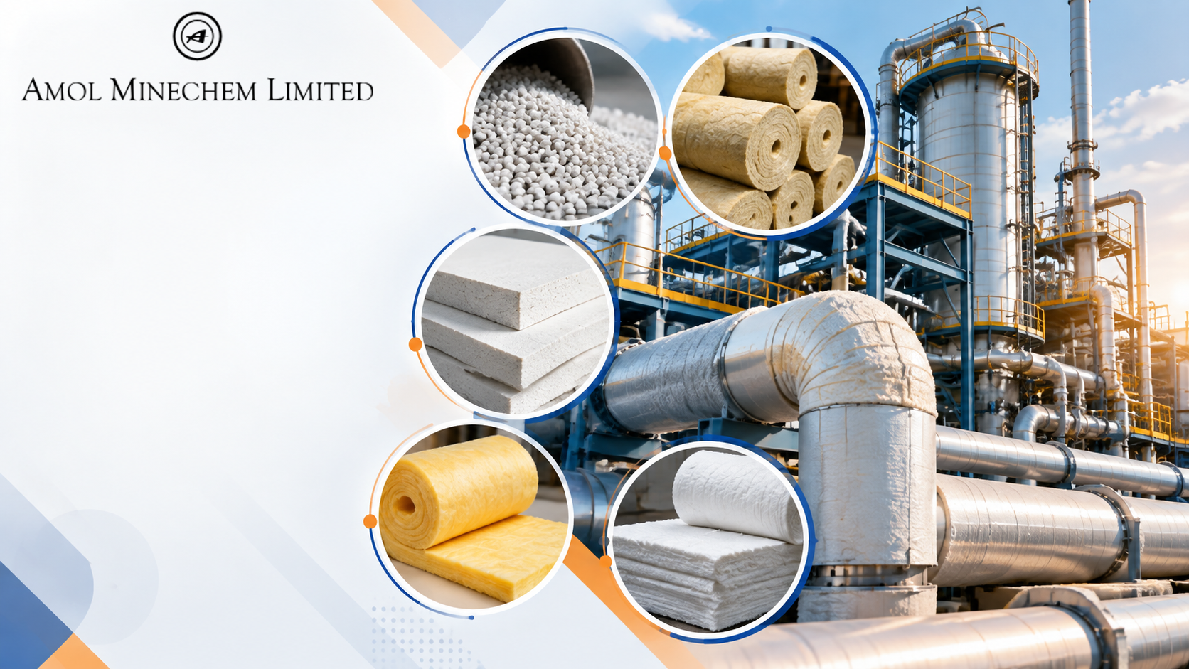 Types of thermal insulation materials used in industrial applications